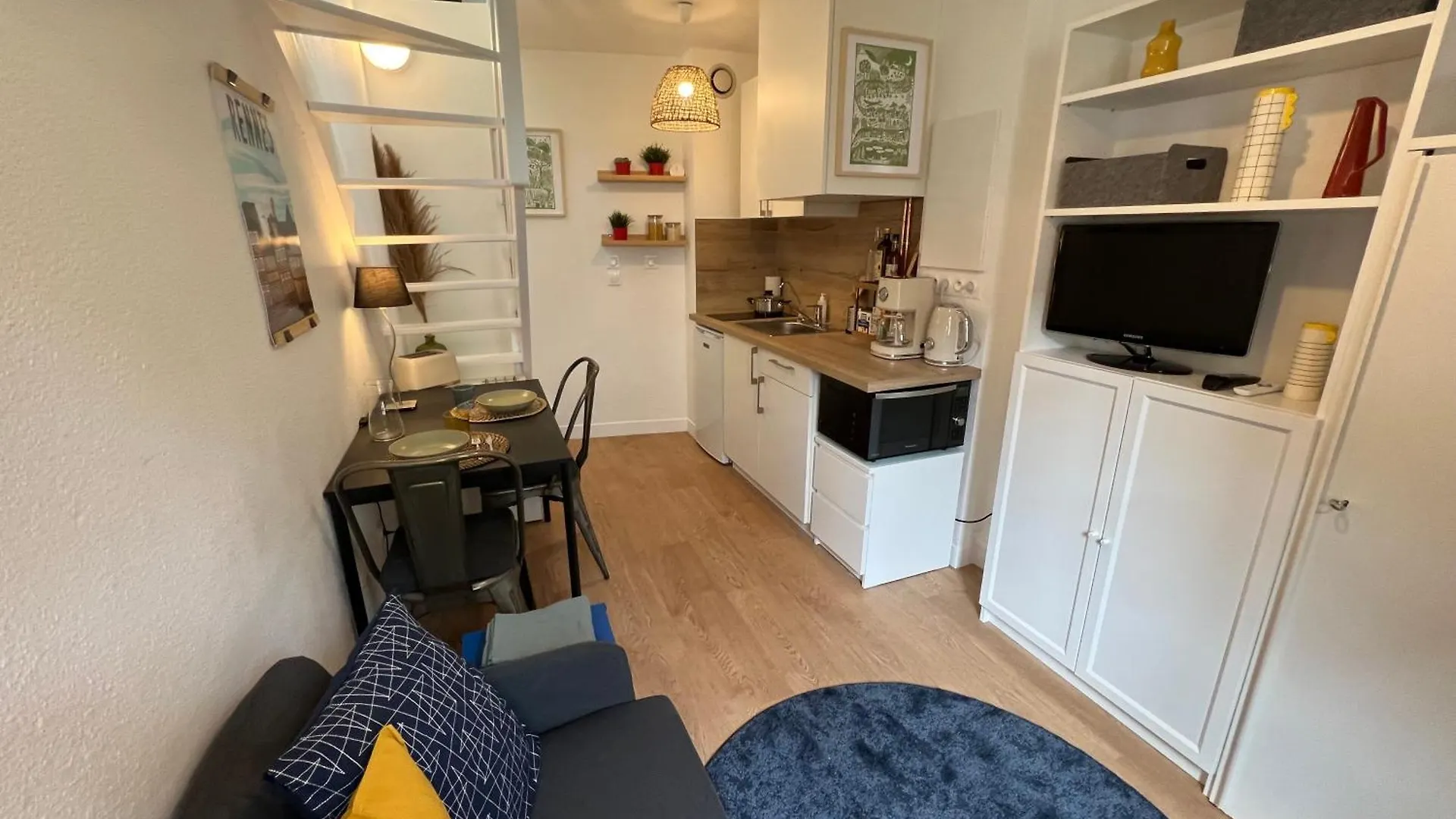 Duplex Cosy / Terrasse / Cour Interieure Apartment Rennes