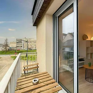 Appartement L'escapade - Centre - Parking - Balcon, Rennes